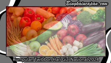 Bingkai Foto Hari Gizi Nasional dengan Desain Menarik dan Informatif